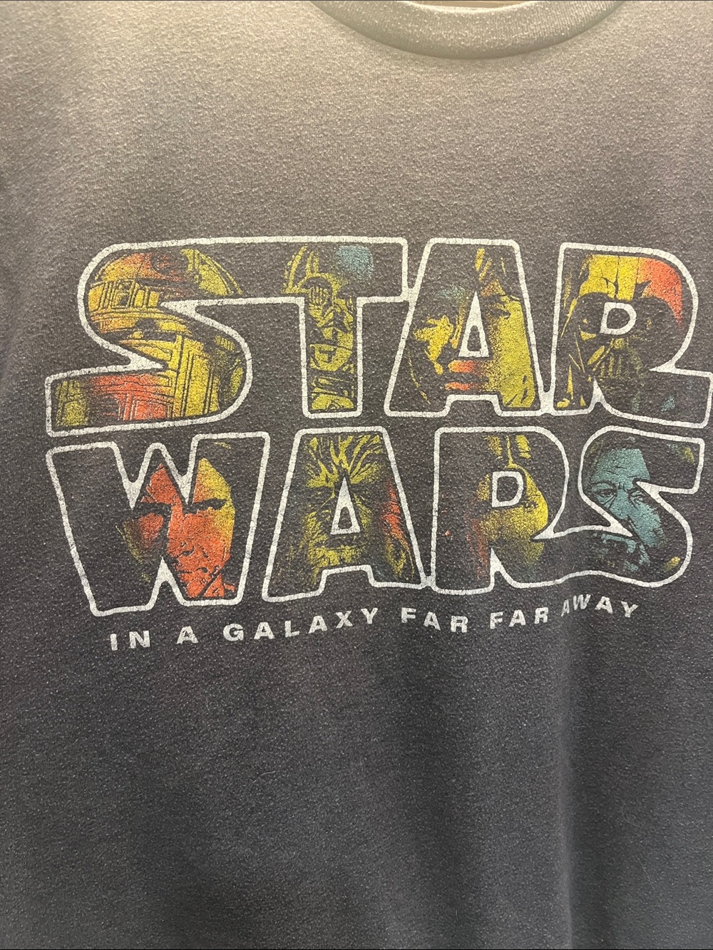 MAD Engine Charcoal Star Wars Short Sleeve Tee with Multicolor Logo - Picture 2 of 4